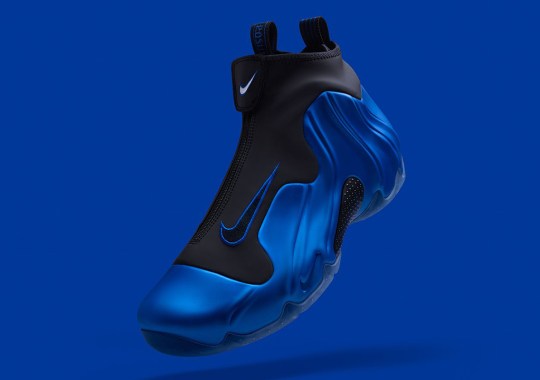 The Nike Air Flightposite One Is Releasing In Dark Neon Royal