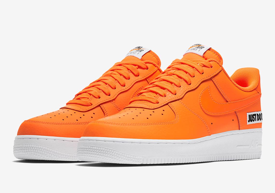 Nike Air Force 1 Low Just Do It Orange Bq5360 800