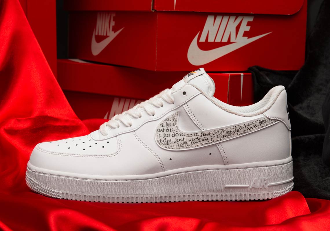 Nike Air Force 1 Low Just Do It White Bq5361 100