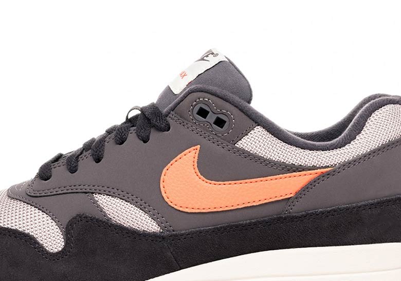 Nike Air Max 1 Grey Orange Ah8145 004 4