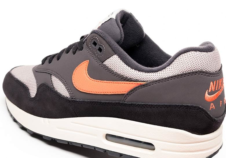 Nike Air Max 1 Grey Orange Ah8145 004 6