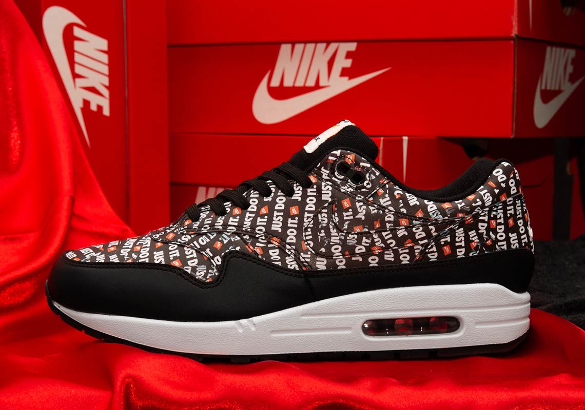 Nike Air Max 1 Just Do It Black 875844 009