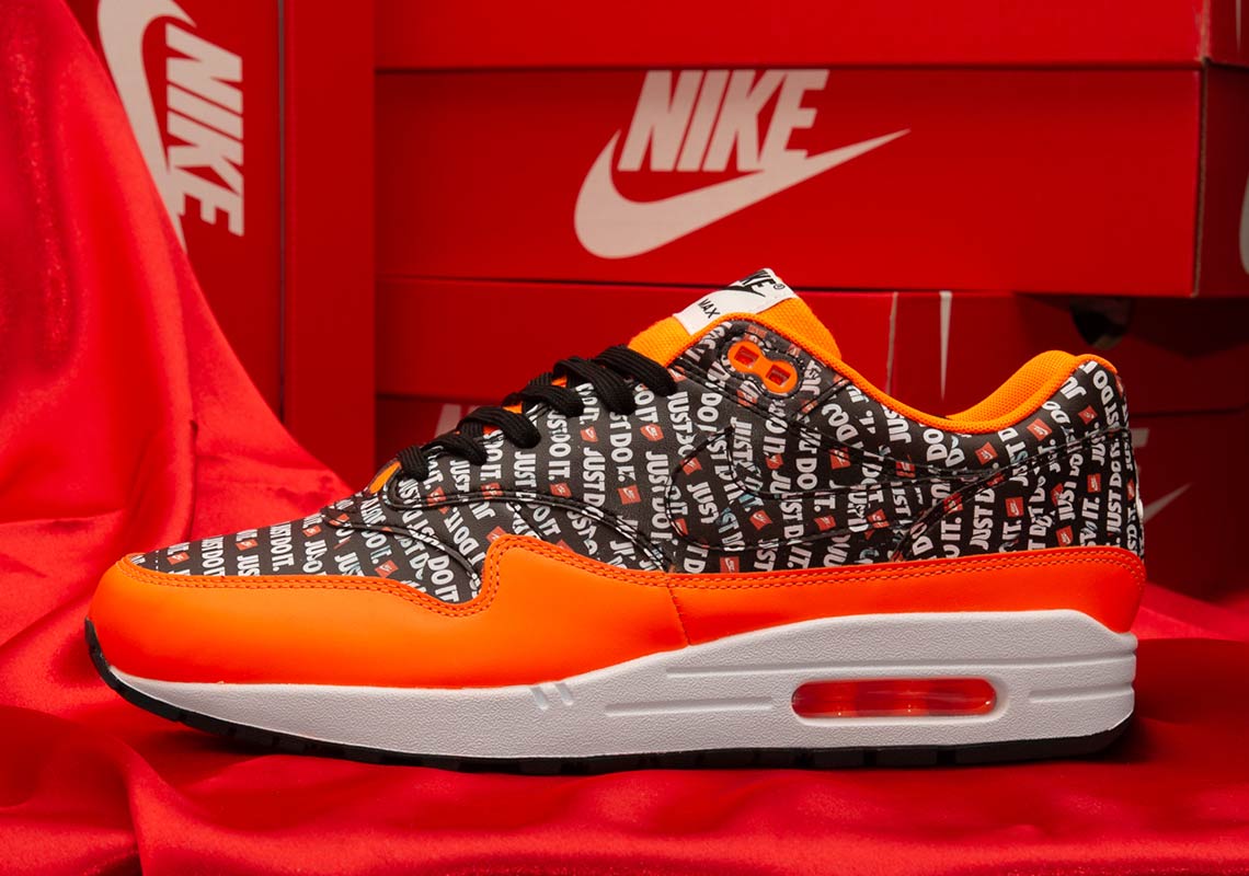 Nike Air Max 1 Just Do It Orange 875844 008