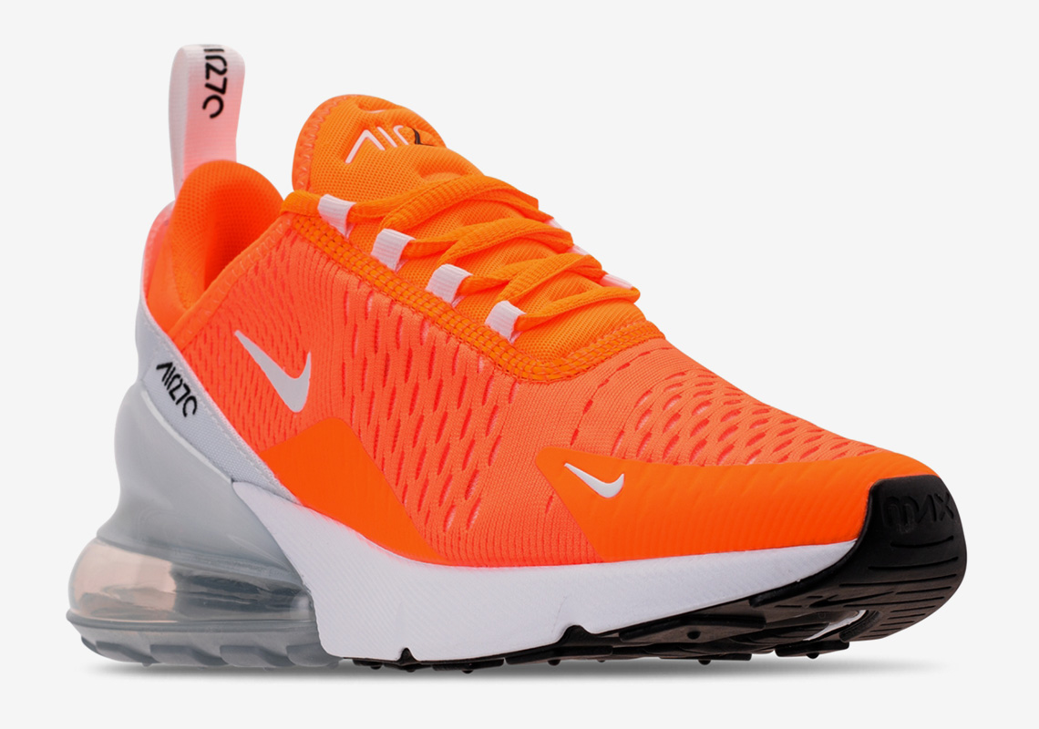 Nike Air Max 270 "Total Orange" Is Releasing For Women