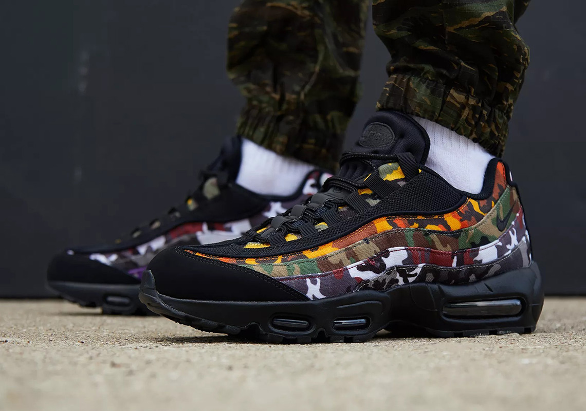 Nike Air Max 95 Erdl Party Camo Ar4473 001 Where To Buy 0