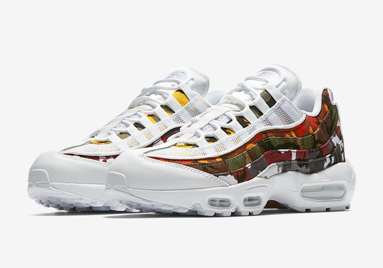 The Nike Air Max 95 ERDL Party "Camo" Is Releasing In White