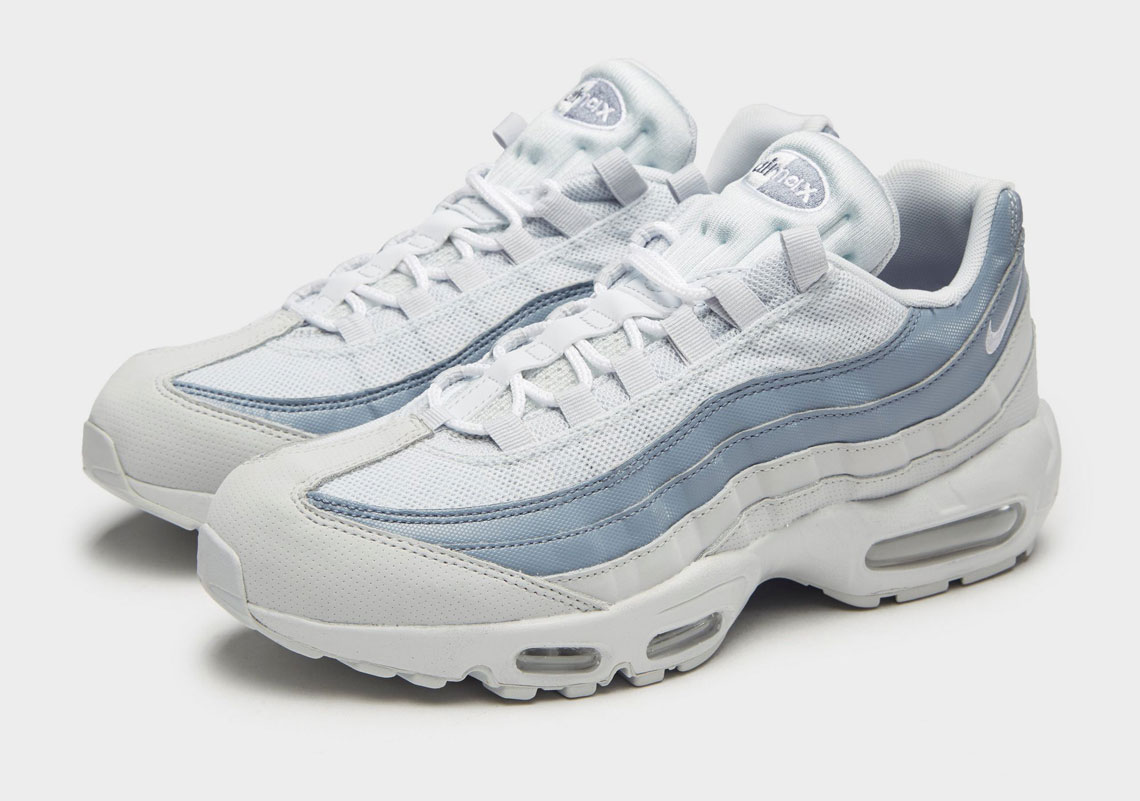 Nike Adds Light Blue And White To This Summer-Ready Air Max 95