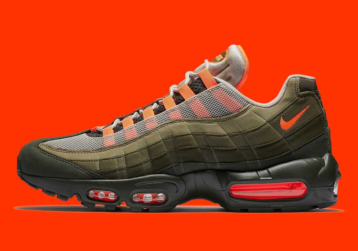 Nike Air Max 95 Og String Total Orange Neutral Olive At2865 200