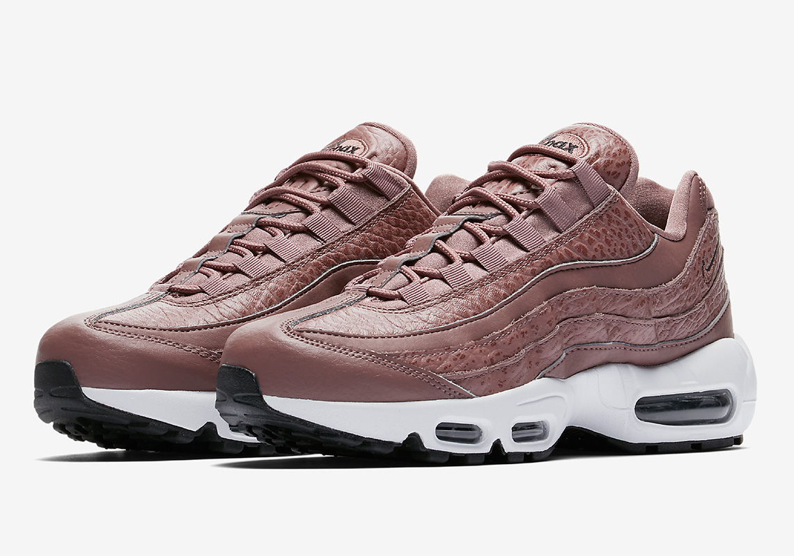 Tumbled Leather Galore On This Nike Air Max 95 For Women