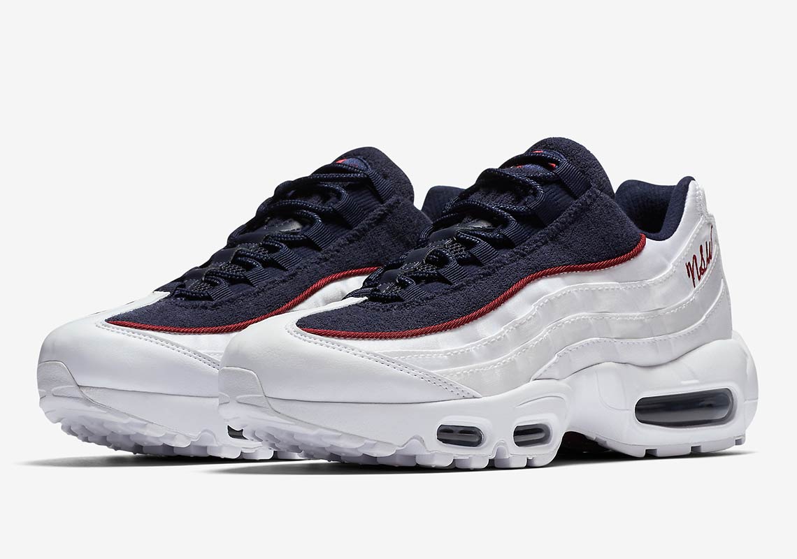 Nike Air Max 95 Satin Terry Aa1103 100 5