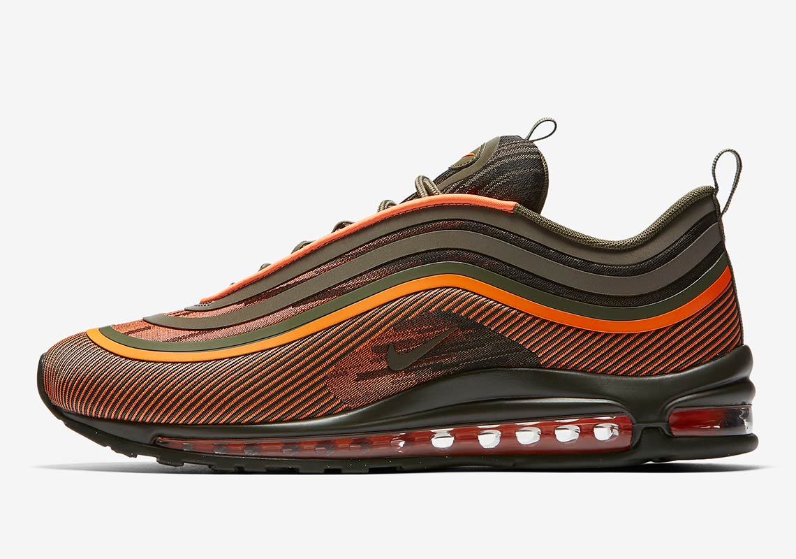 Nike Air Max 97 Ultra 17 Grey Orange 918356 801 1