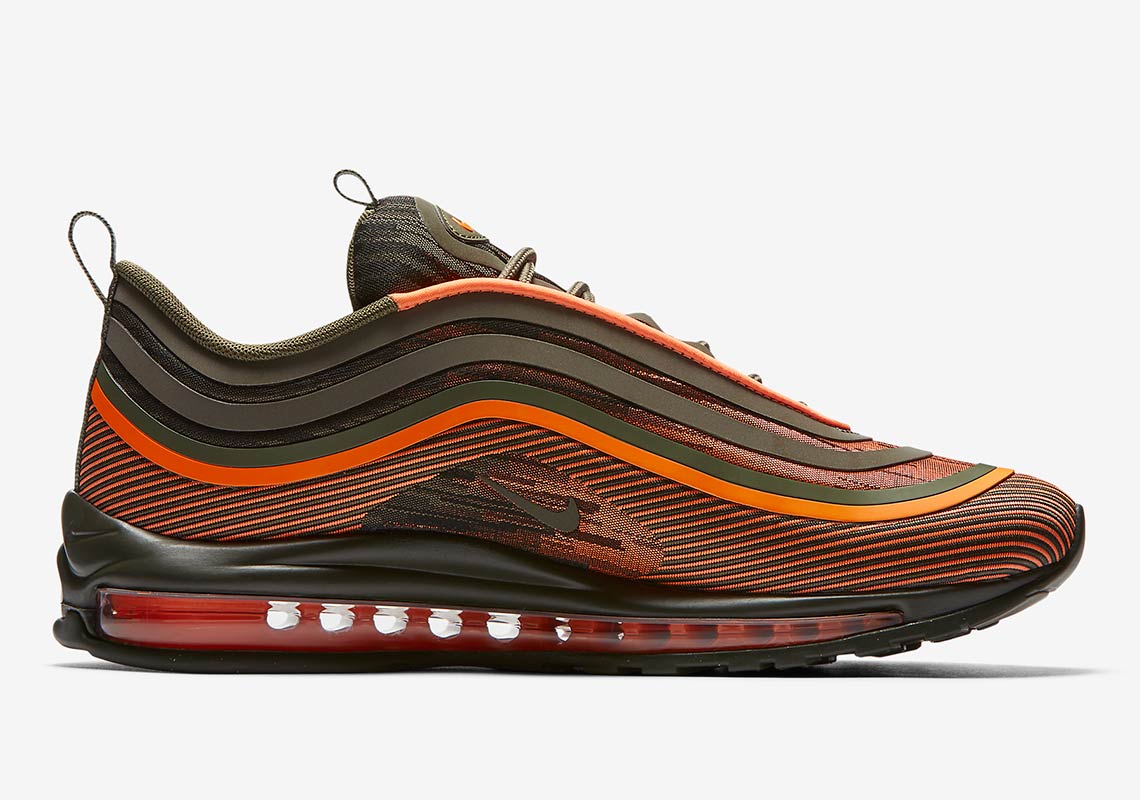 Nike Air Max 97 Ultra 17 Grey Orange 918356 801 3