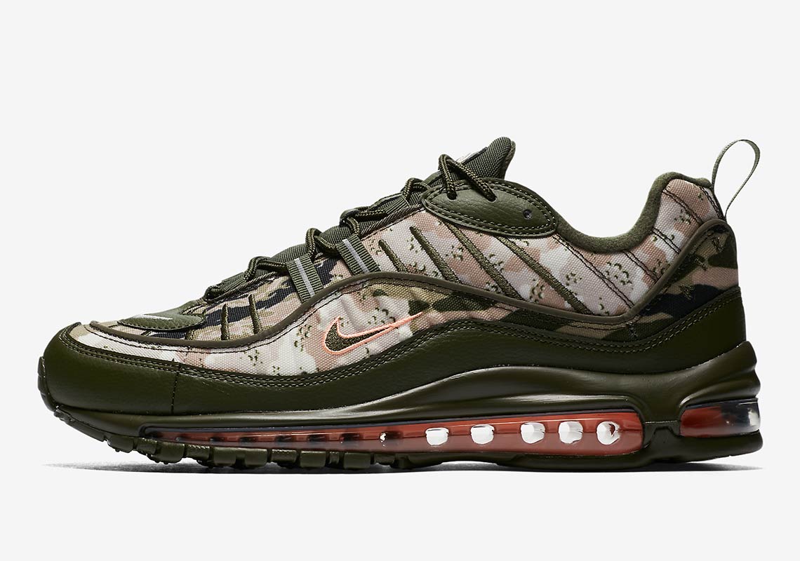 Nike Air Max 98 Floral Camo Aq6156 300