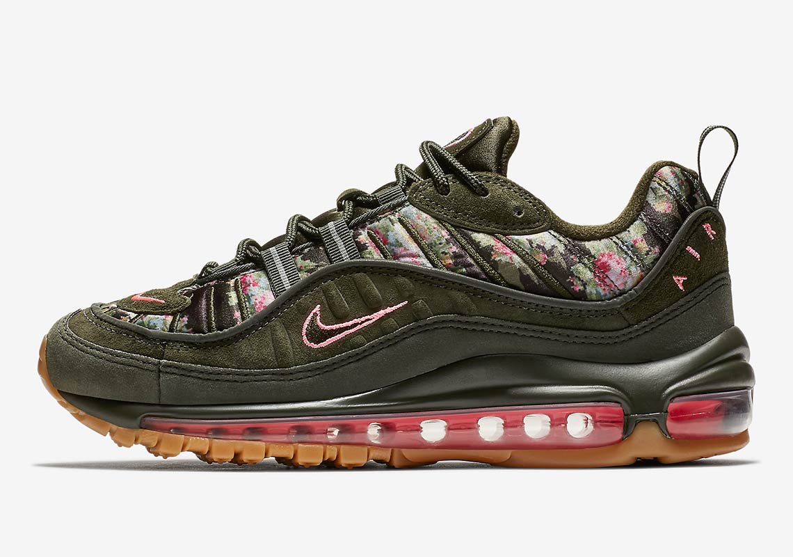 Nike Air Max 98 Floral Camo Aq6468 300