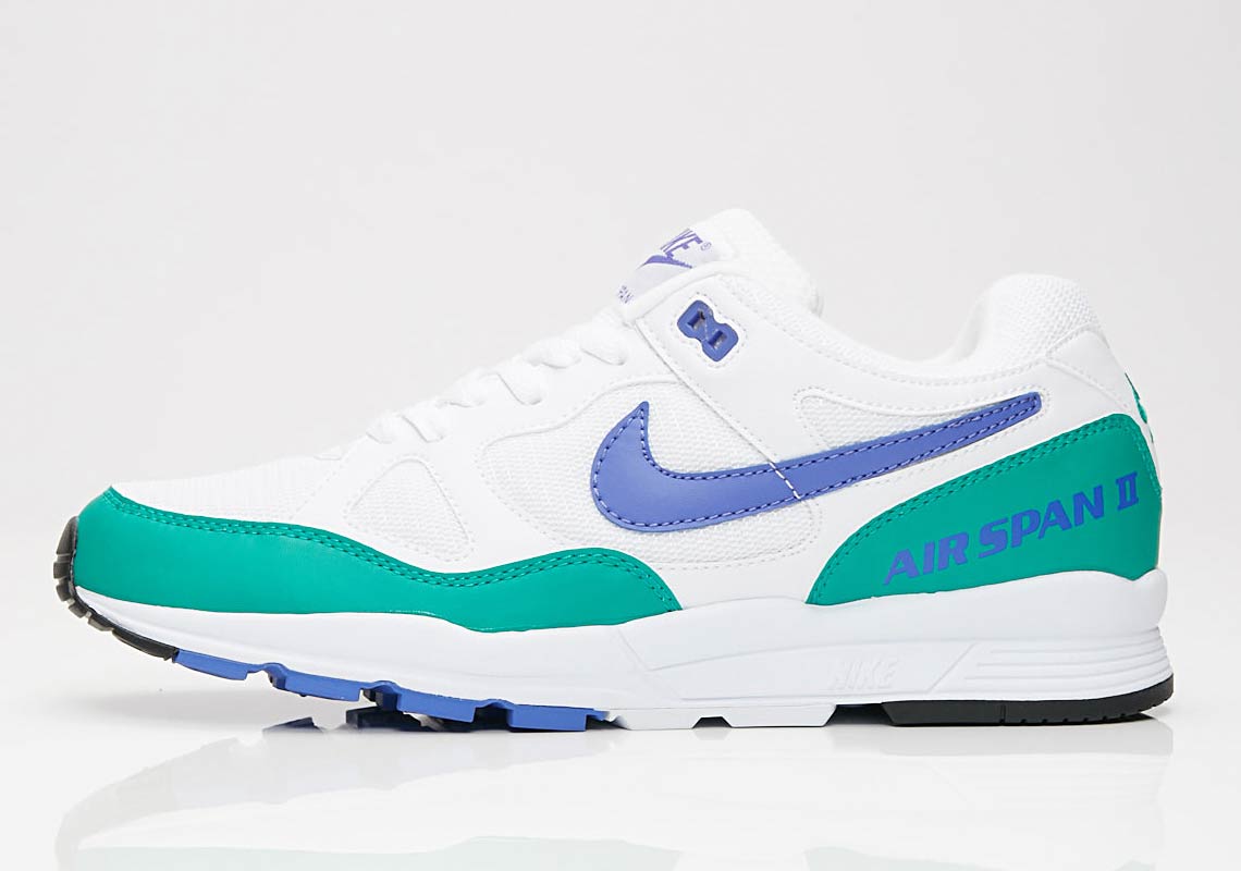 Nike Air Span 2 Neptune Green Ah8047 106 1