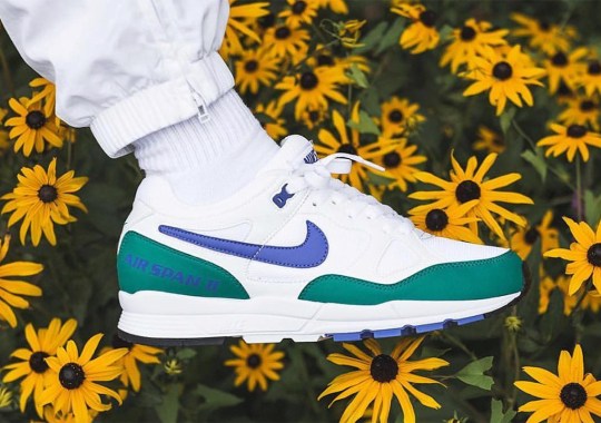 The Nike Air Span II Releases In “Neptune Green”