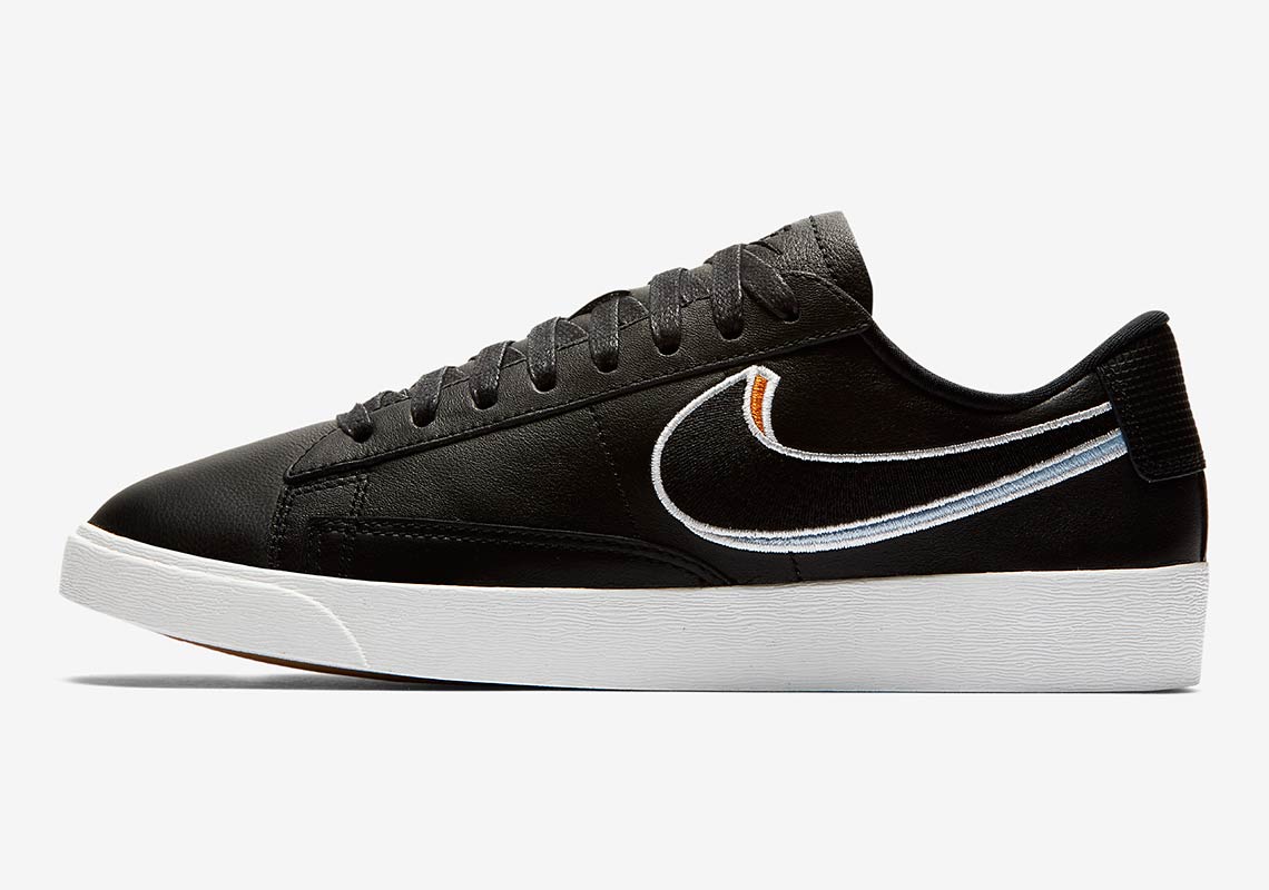 Nike Blazer Low Wmns Av9371 3d Swoosh 1