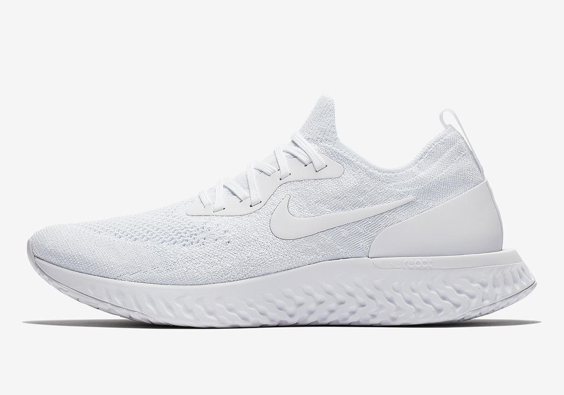 Nike Epic React “Triple White” Is Available