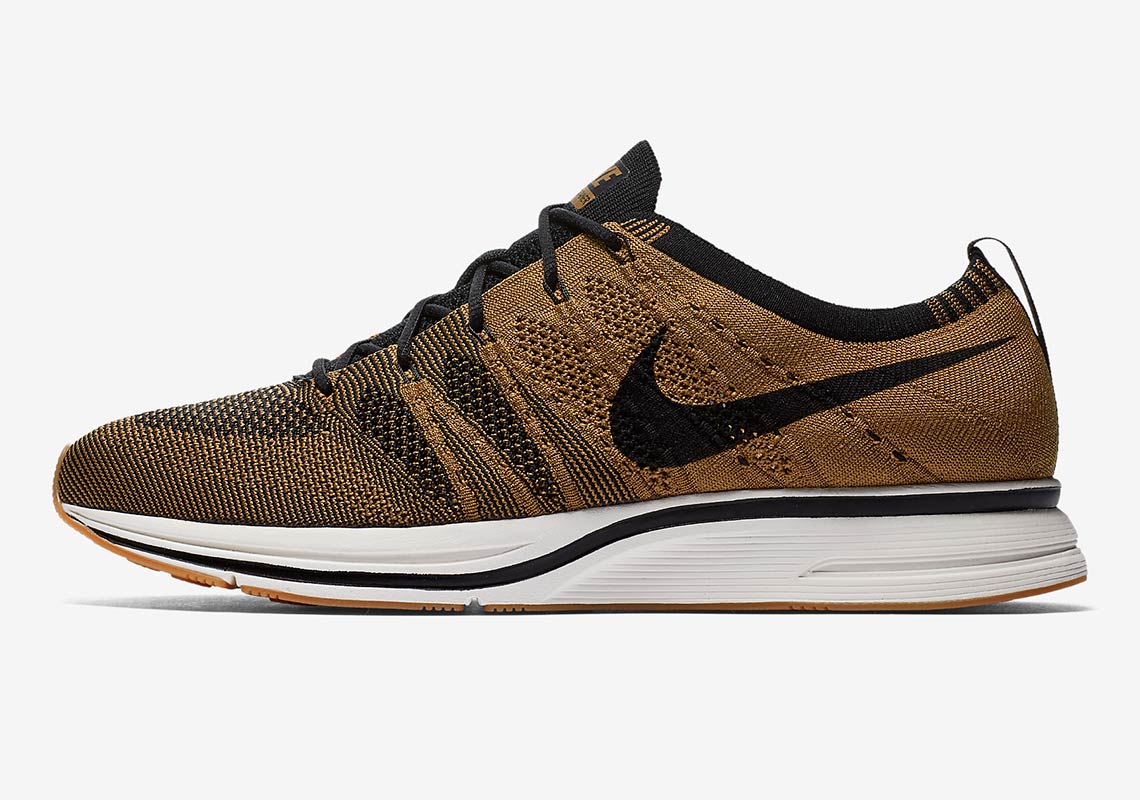 Nike Flyknit Trainer Golden Beige Ah8396 203 1