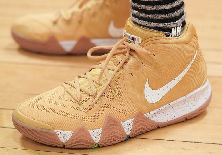 Up Close With The Nike Kyrie 4 "Cinnamon Toast Crunch"