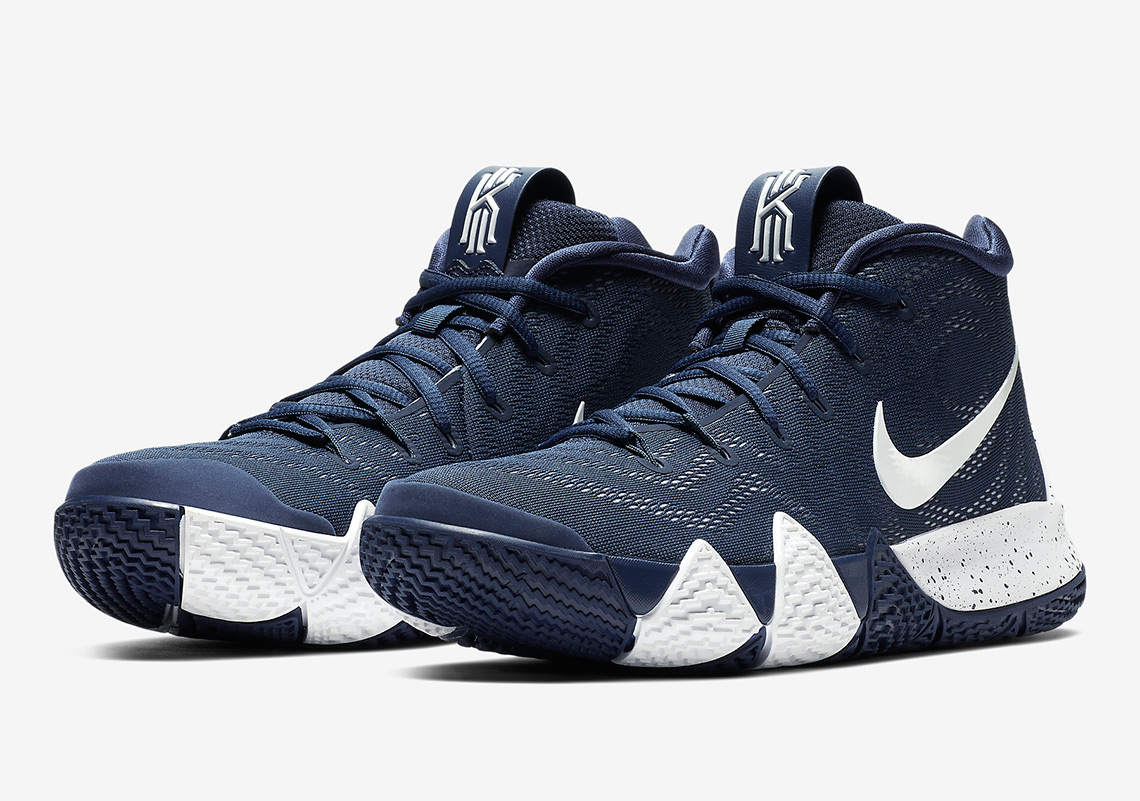 The Nike Kyrie 4 Is Releasing In Navy And White