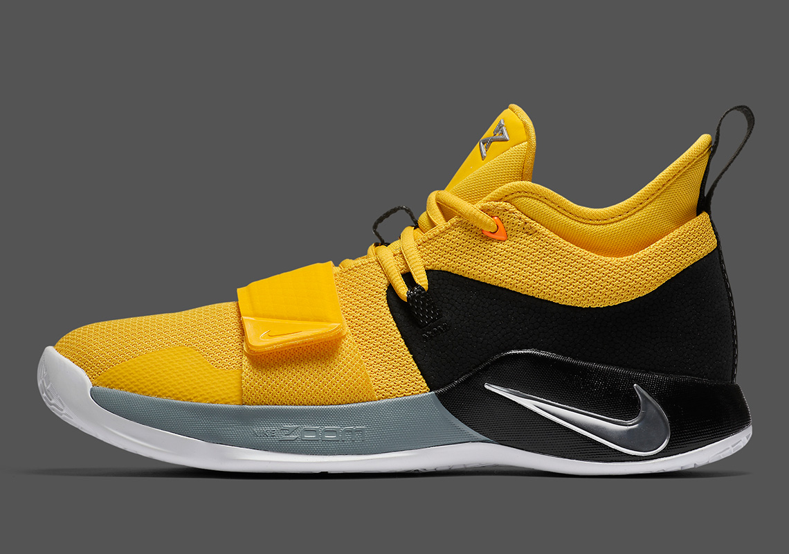 Nike Pg 2 5 Amarillo Chrome Black Bq8452 700 2