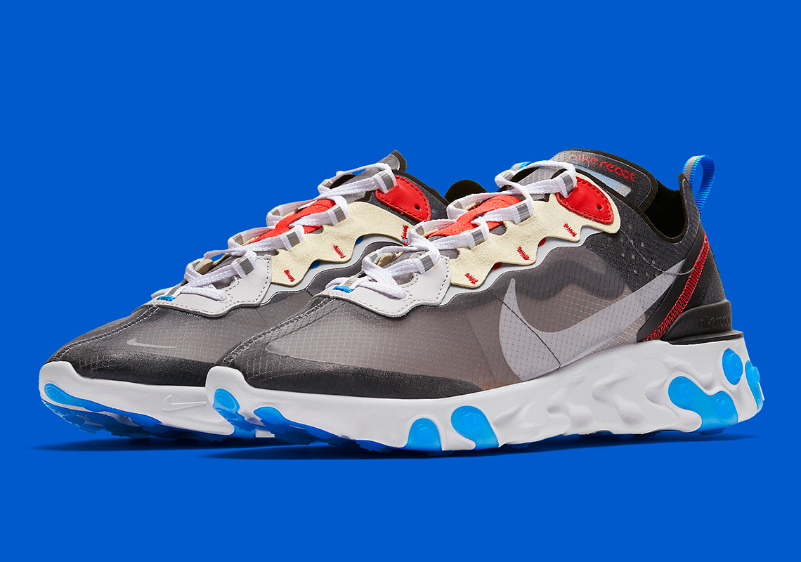 Official Images Of The Nike React Element 87 "Dark Grey"