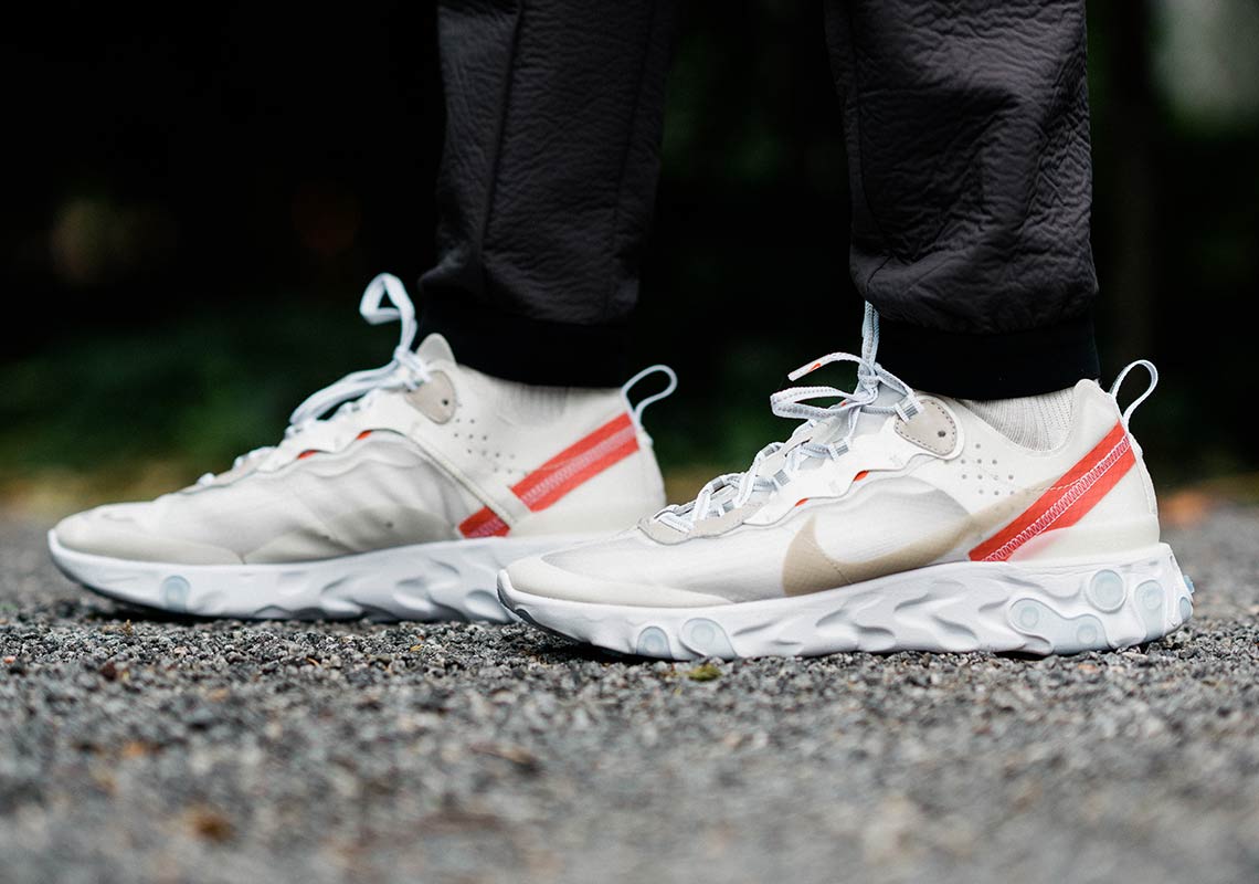 Nike React Element 87 Sail Aq1090 100 3