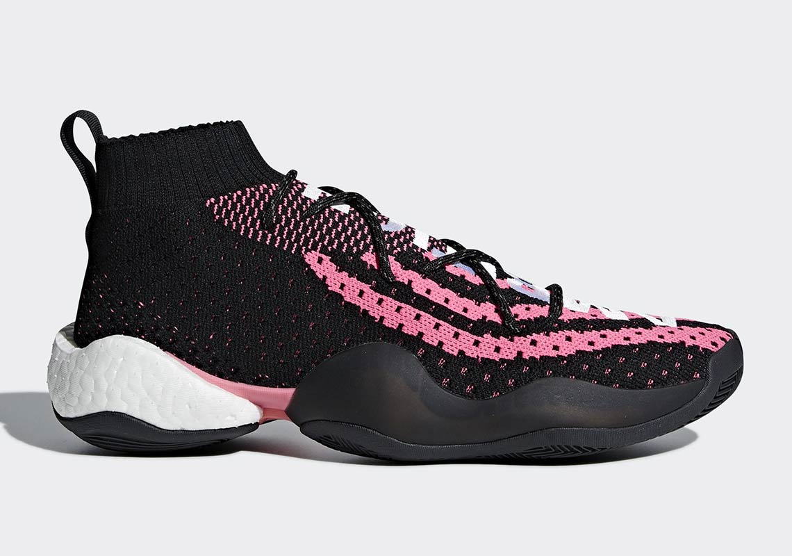 Pharrell Adidas Crazy Byw Ambition Pink Black G28182 1