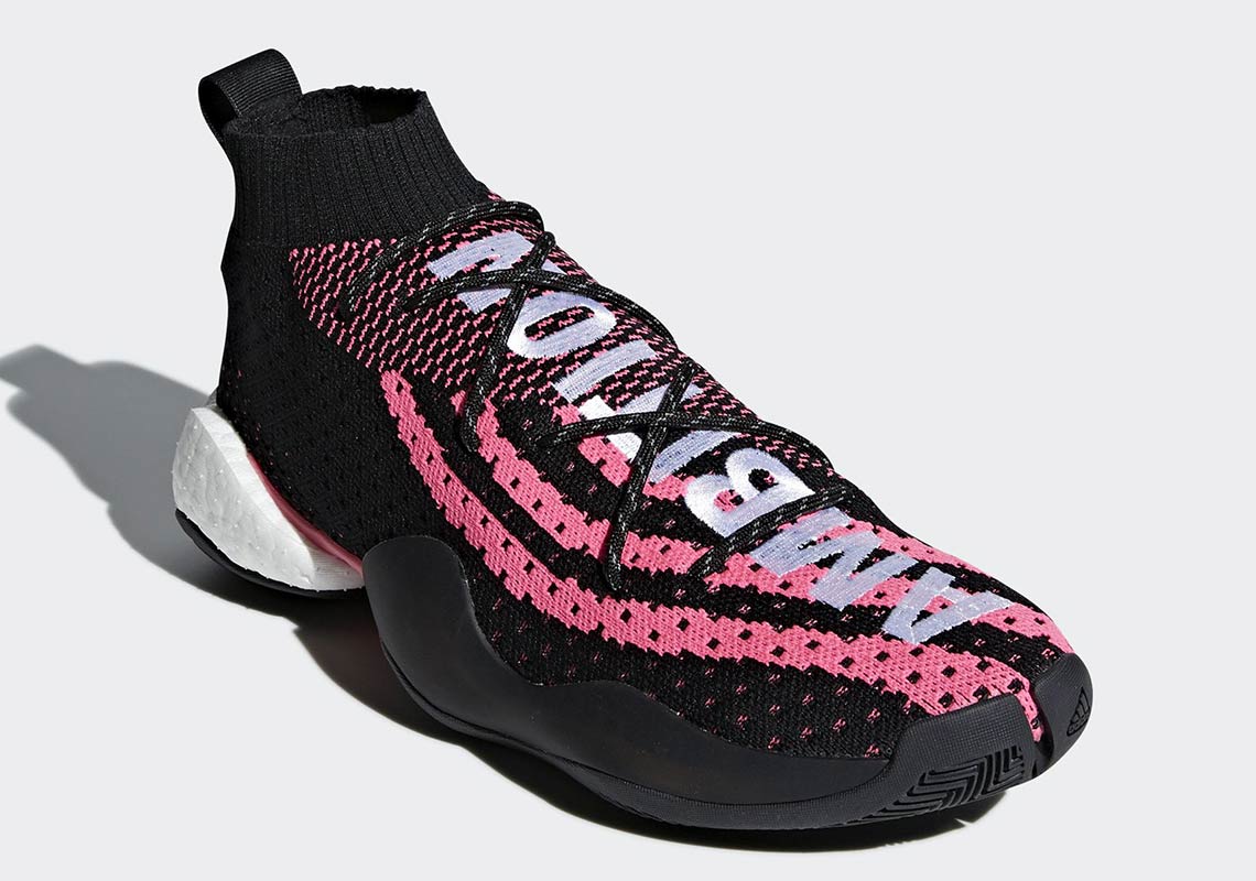 Pharrell Adidas Crazy Byw Ambition Pink Black G28182 4