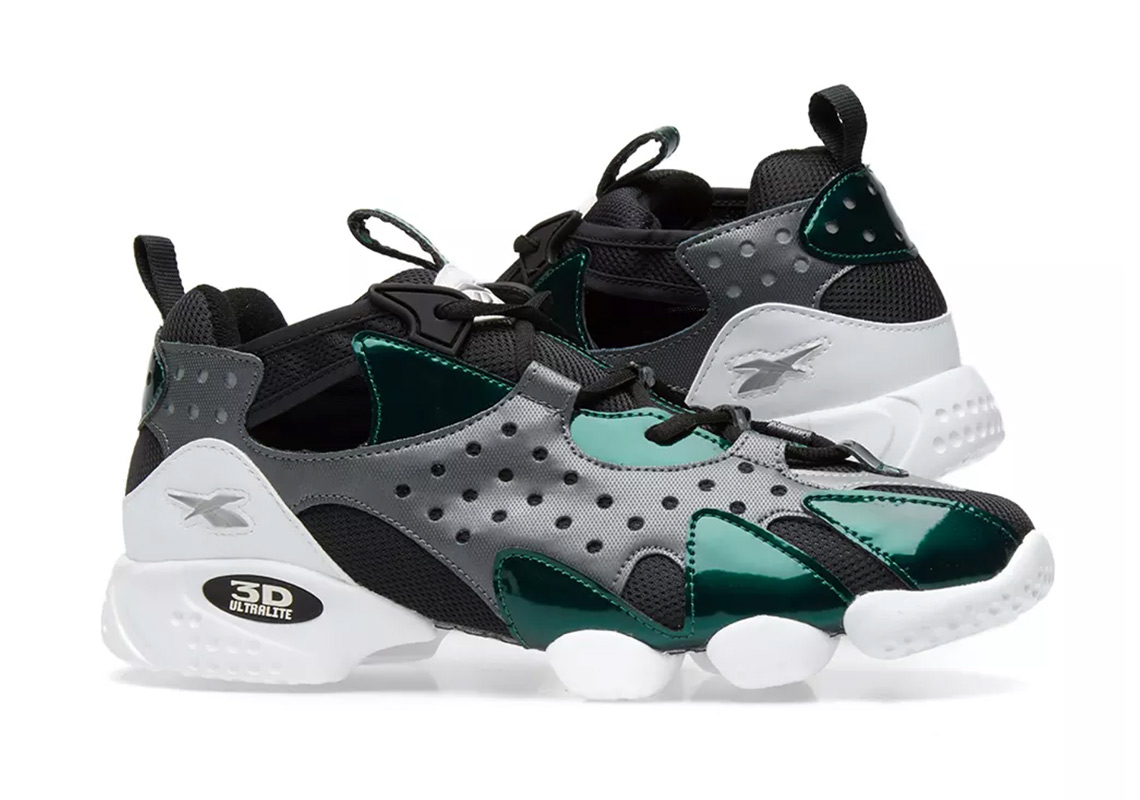 Reebok 3d Op 98 Green Black 1