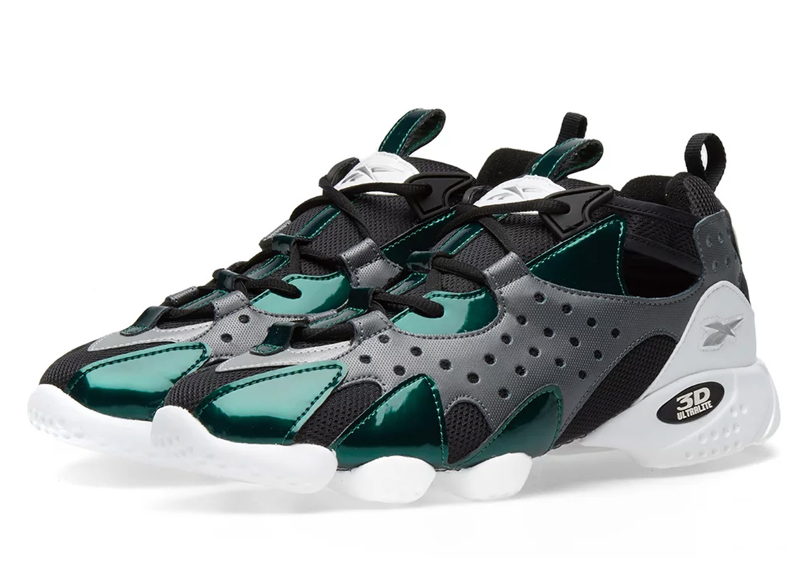 Reebok 3d Op 98 Green Black 4