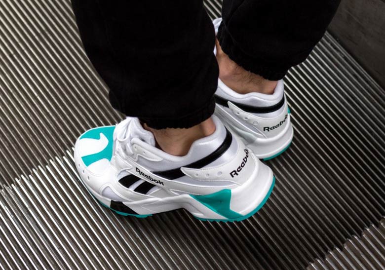 Reebok Aztrek Teal Black White 2