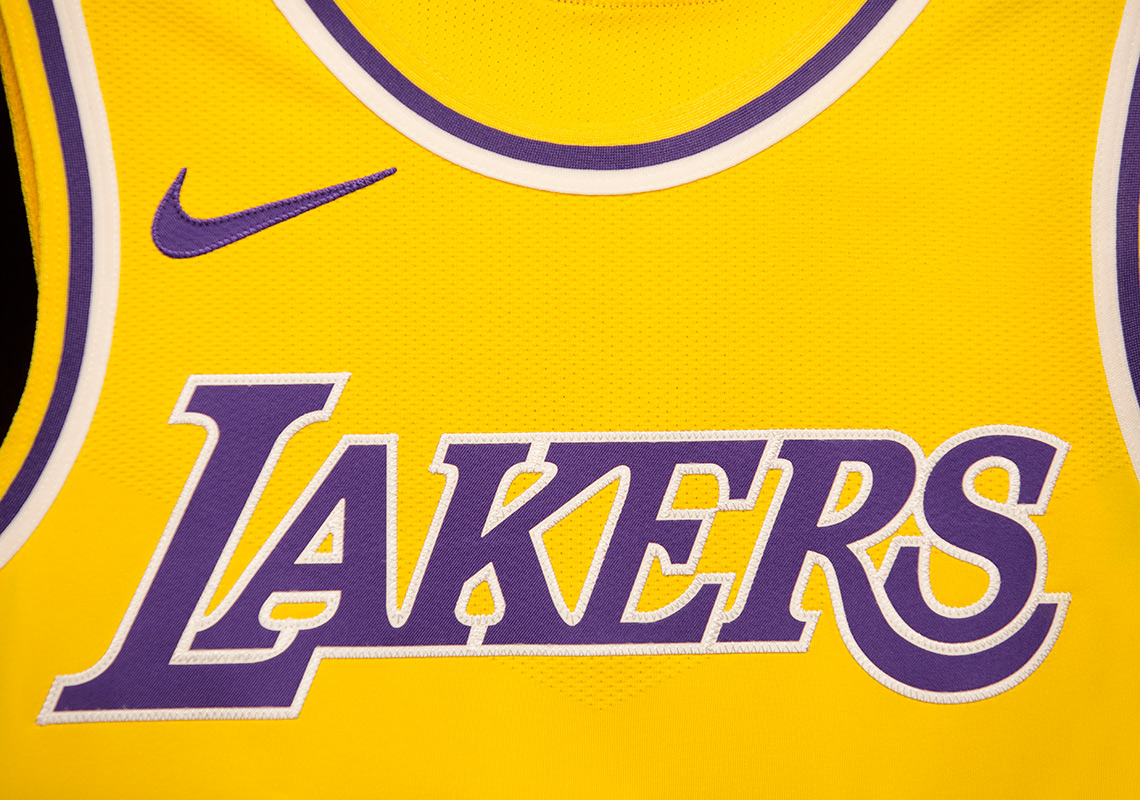 Showtime Lakers Lebron Jersey 3