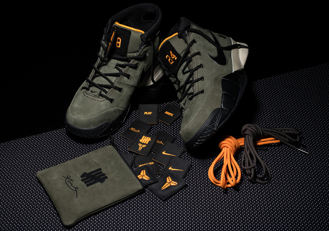 Undefeated Nike Zoom Kobe 1 Protro Olive Flight Jacket Japan 2