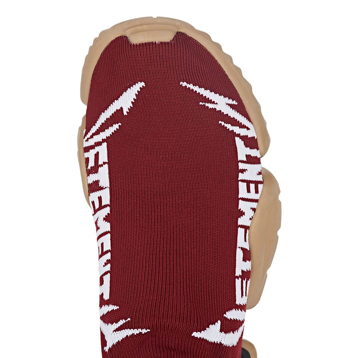 Vetements Reebok Sock Runner Burgundy Black White 4