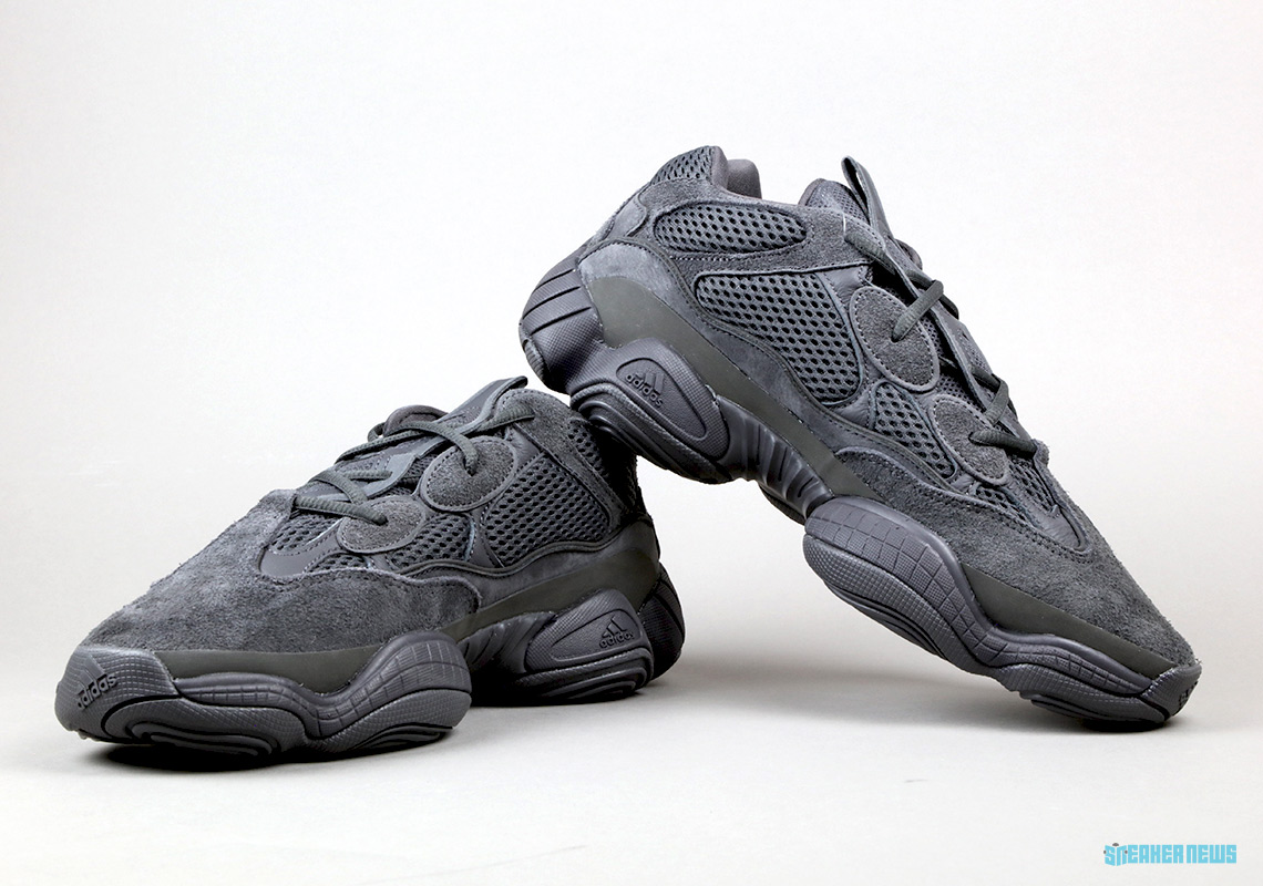 Release Reminder: adidas Yeezy 500 “Utility Black”