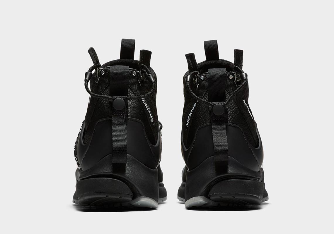 Acronym Nike Presto Mid Black Grey Ah7832 001 6