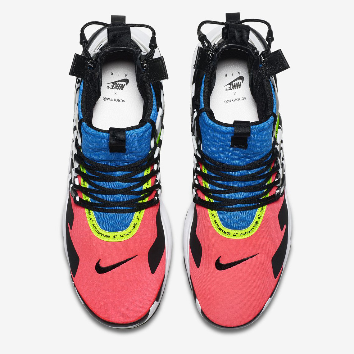 Acronym Nike Presto Mid Racer Pink Photo Blue White Black 3