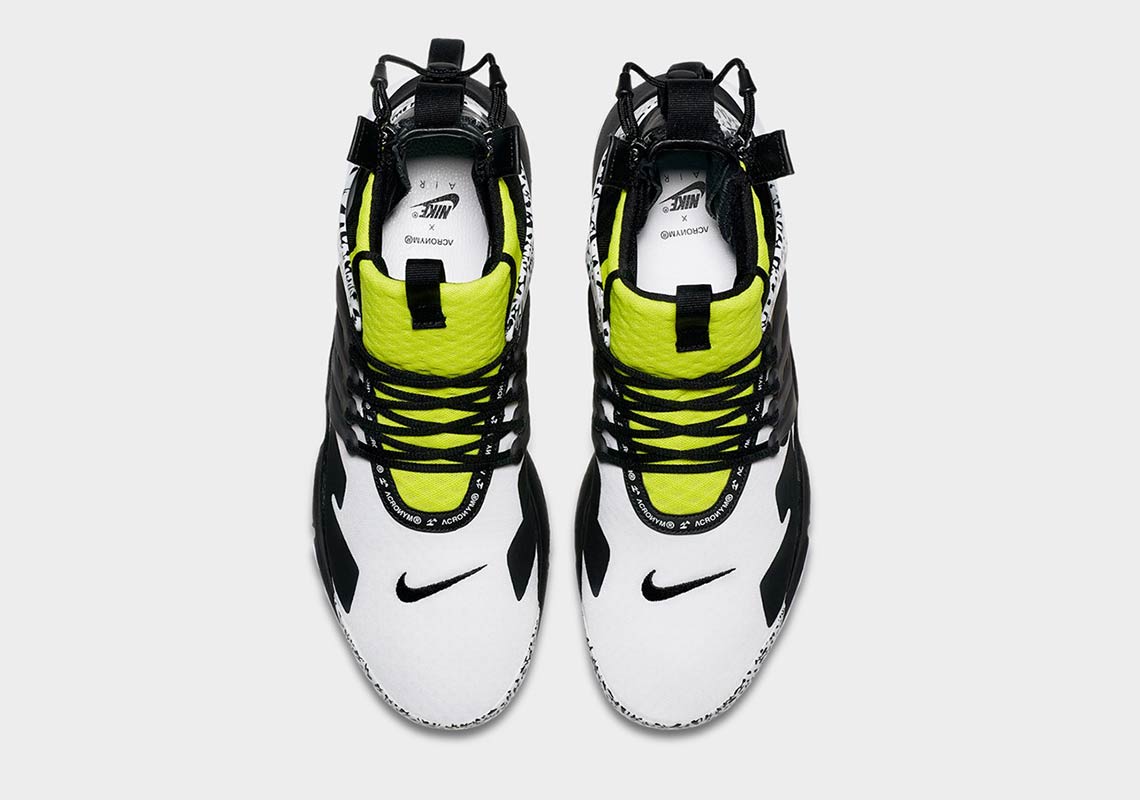 Acronym Nike Presto Mid White Volt Ah7832 100 1