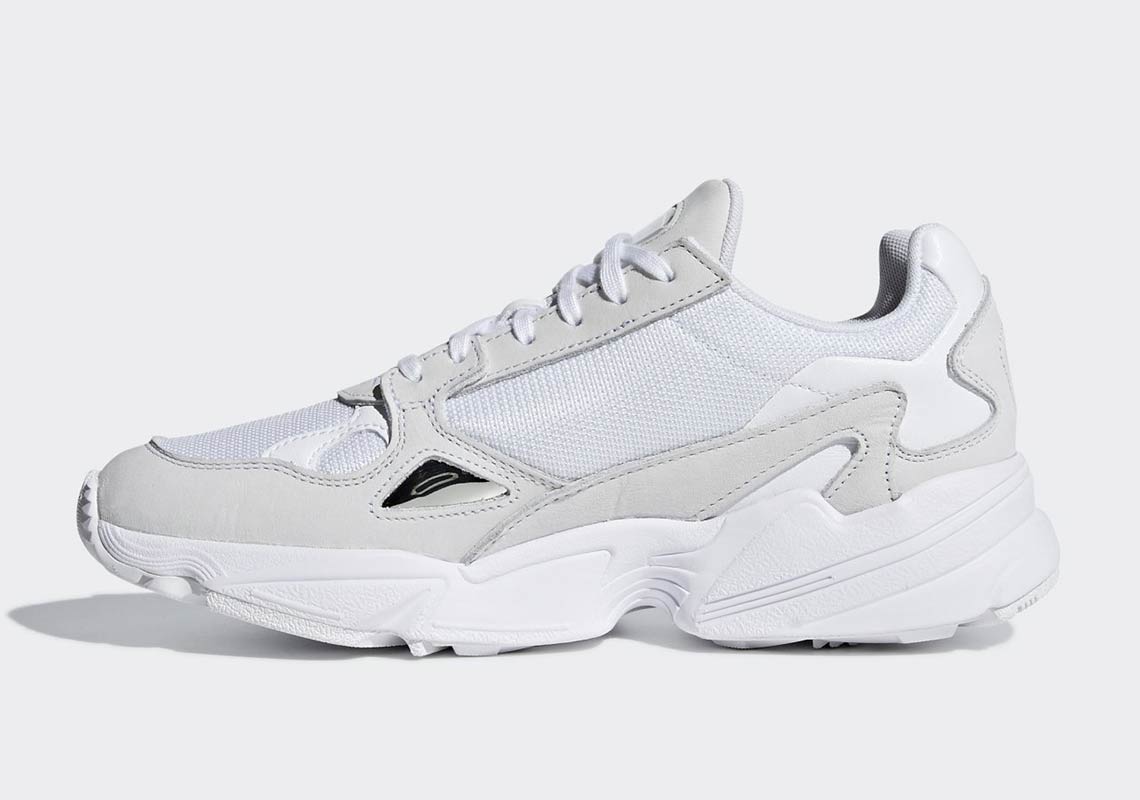 Adidas Falcon Triple White B28128 2