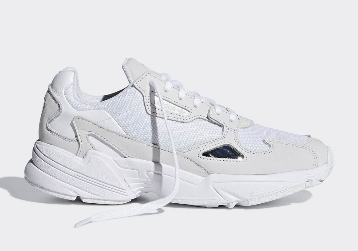 Adidas Falcon Triple White B28128 4