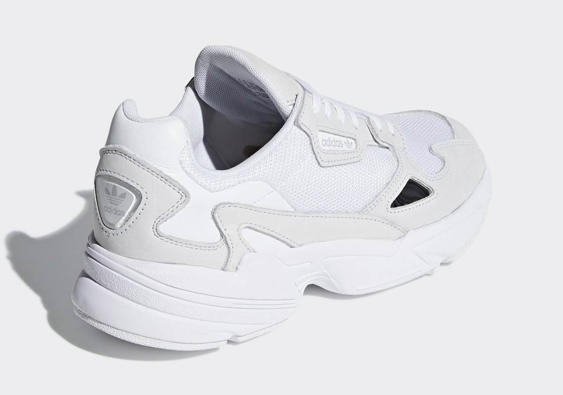 Adidas Falcon Triple White B28128 8