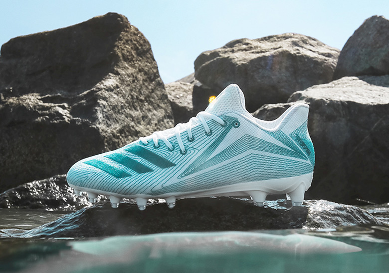 Adidas Parley University Of Miami Plastic Cleats 1