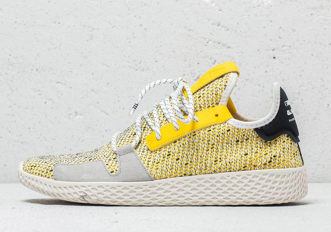 Adidas Pharrell Tennis Hu V2 Yellow Bb9543