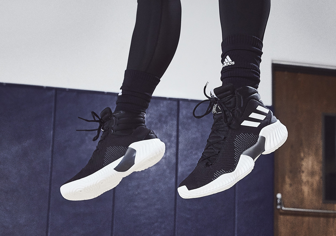 Adidas Pro Bounce Black White 1