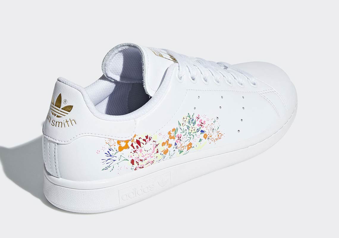 adidas Drops Two Floral-Printed Stan Smiths