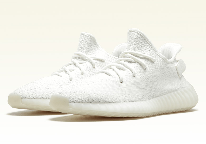 The adidas Yeezy Boost 350 v2 "Triple White" Is Restocking On September 21st