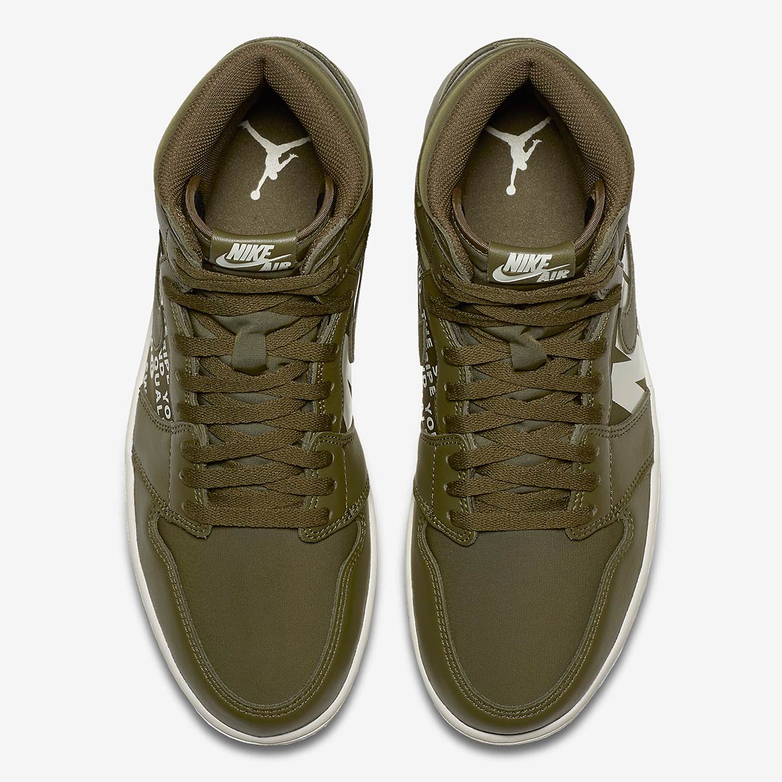 Air Jordan 1 High Olive 555088 300 5