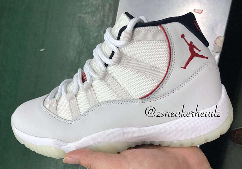 First Look At The Air Jordan 11 "Platinum Tint"